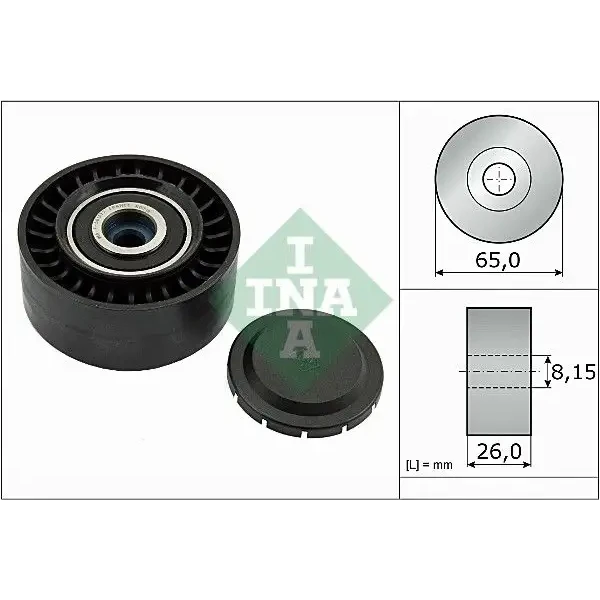 INA Alternatör Gergi Rulmanı – 532056410 / OEM 059903341F