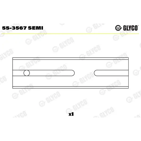 Glyco Piston Kol Burcu – 55-3567-SEMI / OEM 026105431