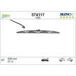 Valeo Silecek Süpürgesi (Tek) – 574117 / OEM 8521233240