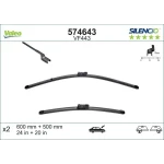Valeo Silecek Süpürgesi (Takım) – 574643 / OEM 5N1998002