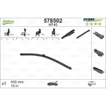 Valeo Silecek Süpürgesi (Tek) – 578502 / OEM 7N1998002