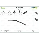 Valeo Silecek Süpürgesi (Tek) – 578505 / OEM 8D1955427
