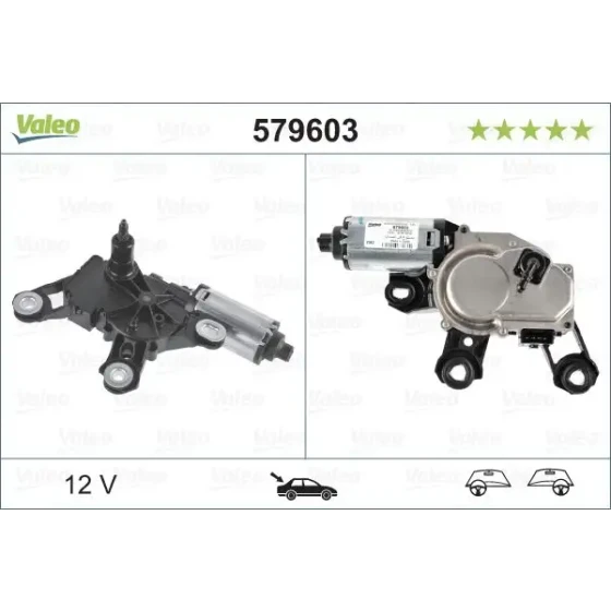 Valeo Silecek Motoru (Arka) – 579603 / OEM 8E9955711A ürün görseli