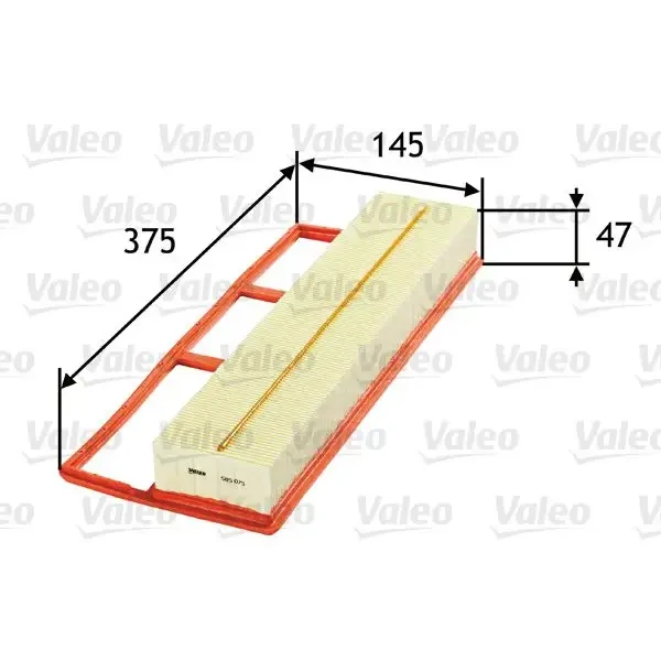 Valeo Hava Filtresi – 585075 / OEM 51775324