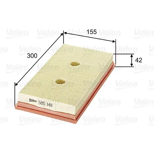 Valeo Hava Filtresi – 585148 / OEM 3C129620B