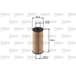 Valeo Yağ Filtresi – 586502 / OEM 074115562