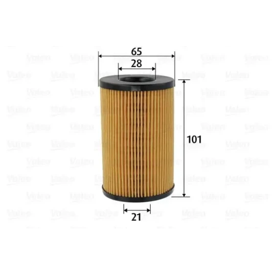 Valeo Yağ Filtresi – 586590 / OEM 3L115562 ürün görseli