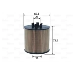 Valeo Yağ Filtresi – 586598 / OEM 03C115562