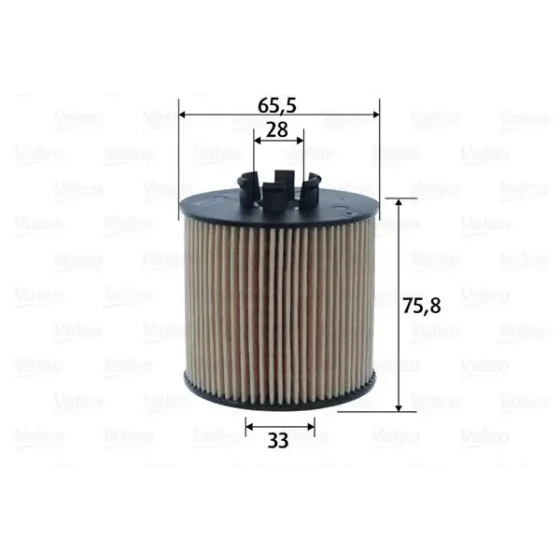 Valeo Yağ Filtresi – 586598 / OEM 03C115562 ürün görseli