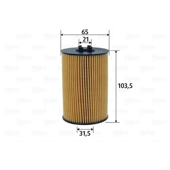 Valeo Yağ Filtresi – 586617 / OEM 03N115466 ürün görseli
