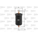 Valeo Yakıt Filtresi – 587022 / OEM 1J0201511A