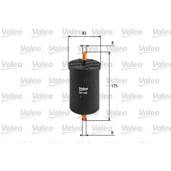 Valeo Yakıt Filtresi – 587022 / OEM 1J0201511A