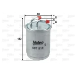 Valeo Yakıt Filtresi – 587510 / OEM 6Q0127400F