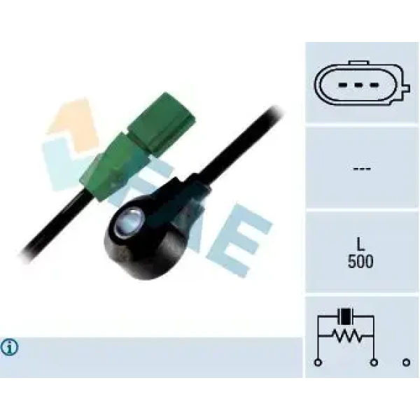 FAE Vuruntu Sensörü – 60163 / OEM 06E905376