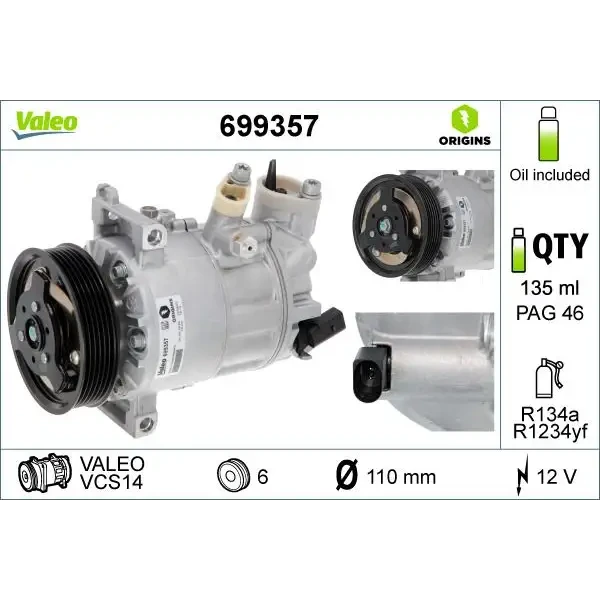Valeo Klima Kompresörü – 699357