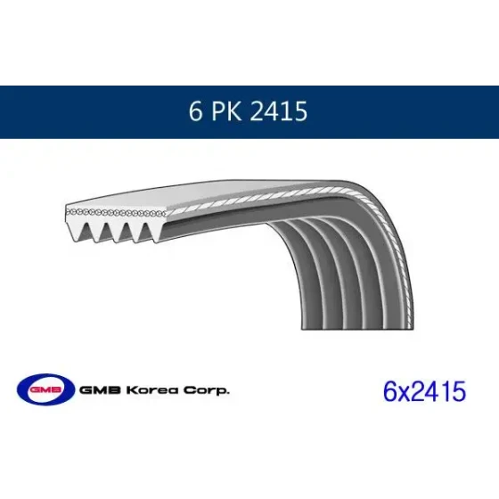 GMB Kayış – 6PK2415 ürün görseli