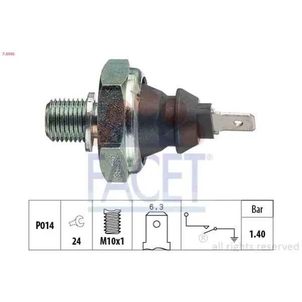 Facet Yağ Müşürü – 7.0046 / OEM 068919081