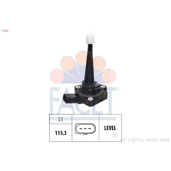 Facet Motor Yağ Seviye Sensörü – 7.0238 / OEM 03L907660B ürün görseli