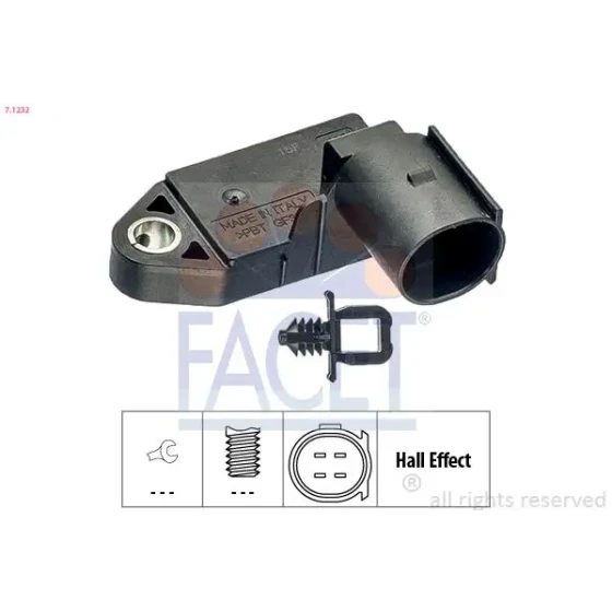 Facet Fren Müşürü – 7.1232 / OEM 3C0698459 ürün görseli