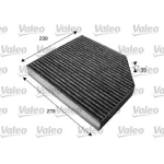 Valeo Polen Filtresi (Karbonlu) – 715580 / OEM 8K0819439B