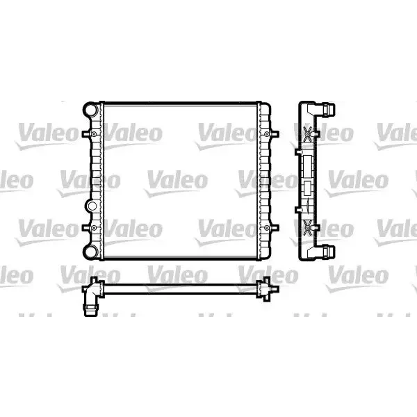 Valeo Radyatör – 731606 / OEM 1J0121253AD