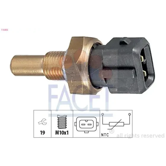 Facet Yağ Sıcaklık Sensörü – 7.3255 / OEM 059919563 ürün görseli