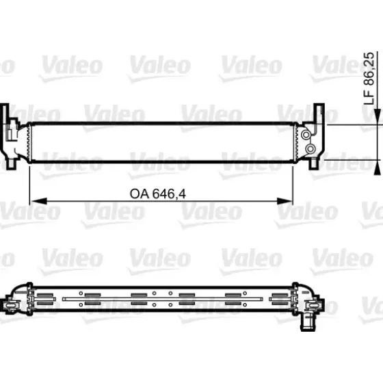 Valeo Radyatör – 735310 / OEM 6R0145805H ürün görseli