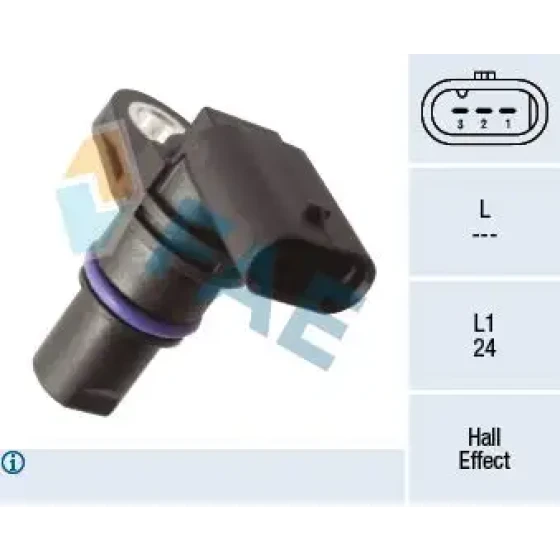 FAE Eksantrik Sensörü – 79523 / OEM 04C907601 ürün görseli