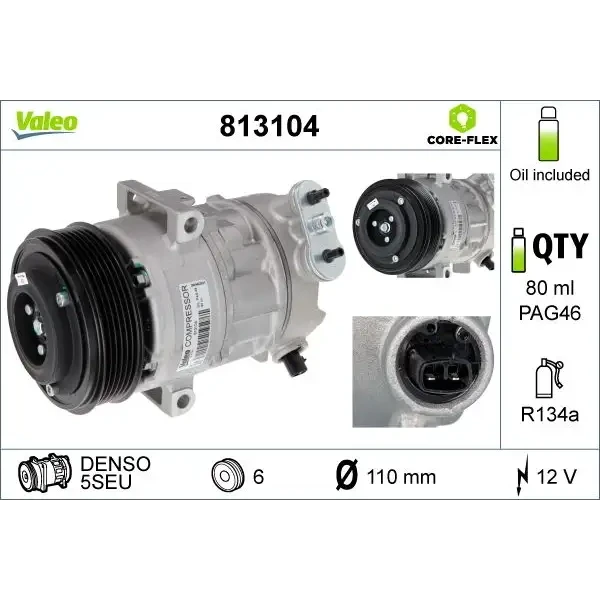Valeo Klima Kompresörü – 813104