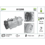 Valeo Klima Kompresörü – 813200 / OEM XM2H19D629AA