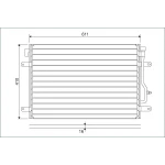Valeo Klima Radyatörü – 817741 / OEM 8E0260403D