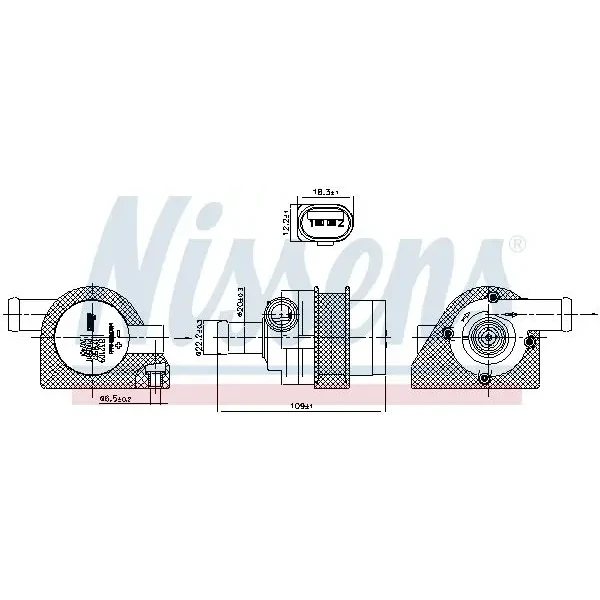 Nissens Devirdaim – 832109 / OEM 1K0965561F