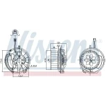Nissens Kalorifer Motoru – 87524 / OEM 3Q1819021C