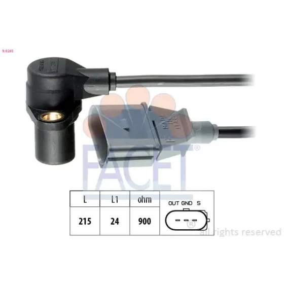 Facet Krank Sensörü – 9.0241 / OEM 06A906433L ürün görseli