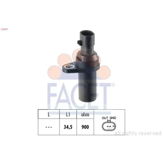 Facet Krank Sensörü – 9.0377 / OEM 46815160 ürün görseli