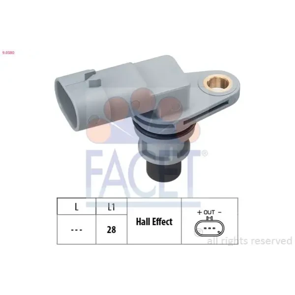 Facet Krank Sensörü – 9.0380 / OEM 46798365