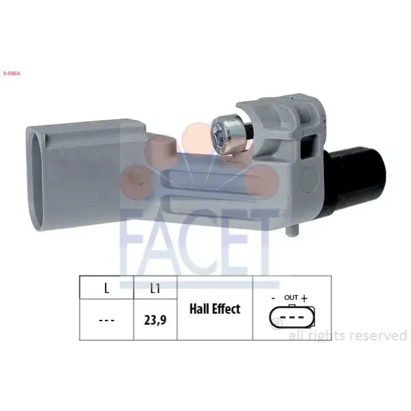 Facet Krank Sensörü – 9.0464 / OEM 036906433A
