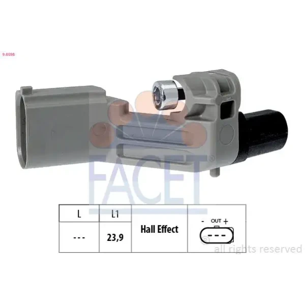 Facet Krank Sensörü – 9.0598 / OEM 032906433