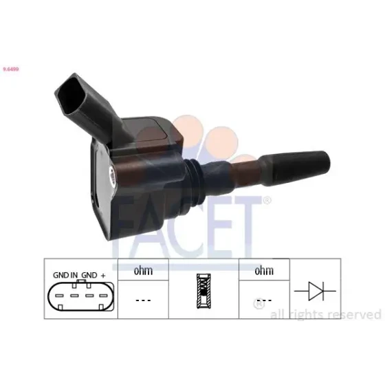 Facet Bobin – 9.6499 / OEM 04C905110A ürün görseli