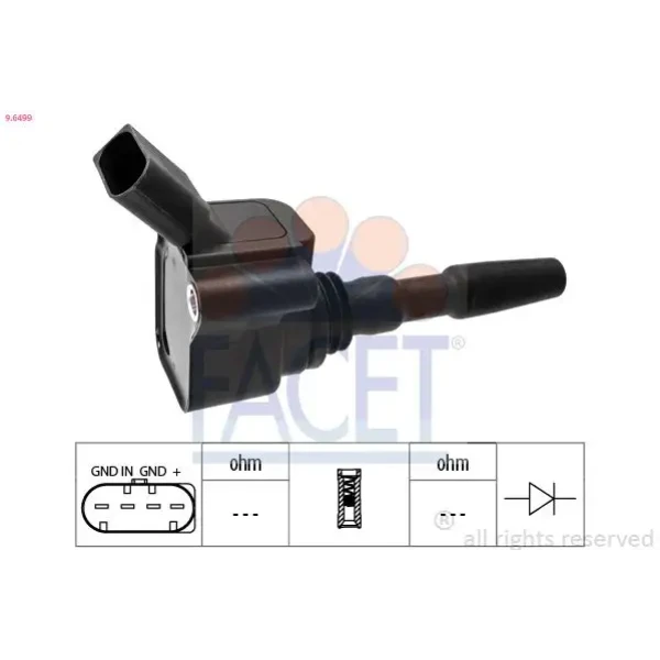 Facet Bobin – 9.6499 / OEM 04C905110A