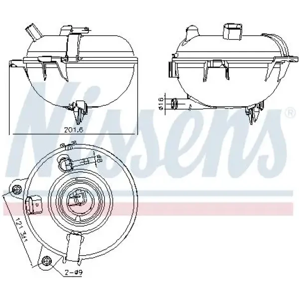 Nissens Yedek Su Deposu – 996130