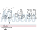 Nissens Yedek Su Deposu – 996362 / OEM 4A0121403