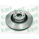 LPR Ön Fren Diski – A1008V / OEM 4F0615301G