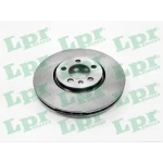LPR Ön Fren Diski – A1451V / OEM 1J0615301