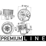 Mahle Kalorifer Motoru – AB149000P / OEM 1K1820015D
