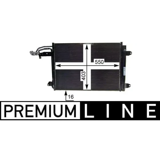Mahle Klima Radyatörü – AC324000P / OEM 1K0820411N ürün görseli