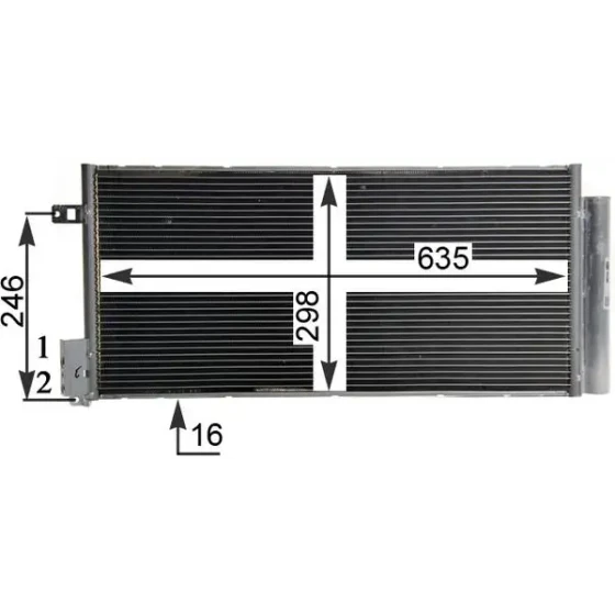 Mahle Klima Radyatörü – AC505001S ürün görseli