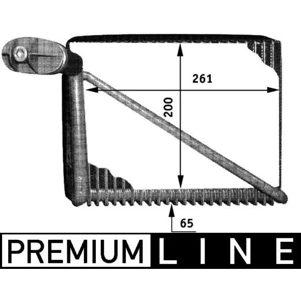 Mahle Klima Radyatörü – AE48000P / OEM 8D1820103D