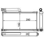 Mahle Kalorifer Radyatörü – AH261000S