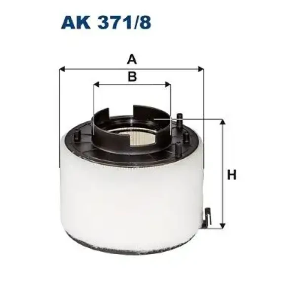 Filtron Hava Filtresi – AK371/8 / OEM 8K0133843L
